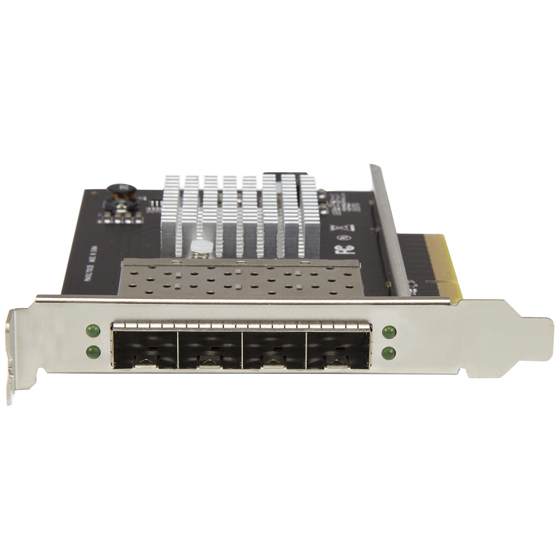 StarTech PEX10GSFP4I Quad Port 10G SFP+ Network Card - PCIe 10GbE